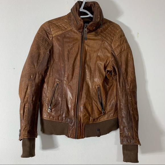 Rudsak motorcycle style women leather jacket - Picture 2 of 9